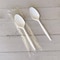 Boardwalk Mediumweight Wrapped Polypropylene Cutlery, Spoon, 5.31", Plastic, White, PK1000 BWKSPOONMWPPIW - alternate 4